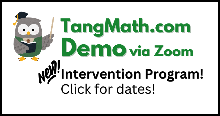 Tang Math Intervention Demo