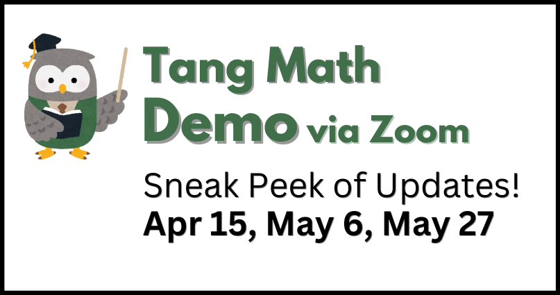 Tang Math Intervention Demo
